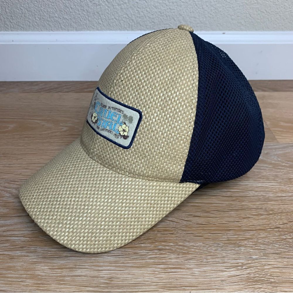 Cruel Girl Island Attitudes Rattan Mesh Snapback Hat - Picture 6 of 11